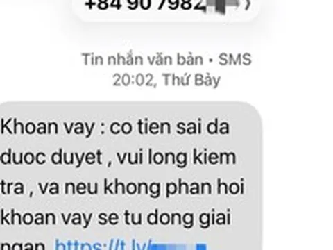 Công an cảnh báo tài khoản ngân hàng nhận được các khoản tiền kèm nội dung sau