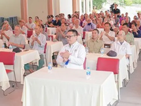 250 người có công và thân nhân người có công được khám, tư vấn sức khỏe miễn phí