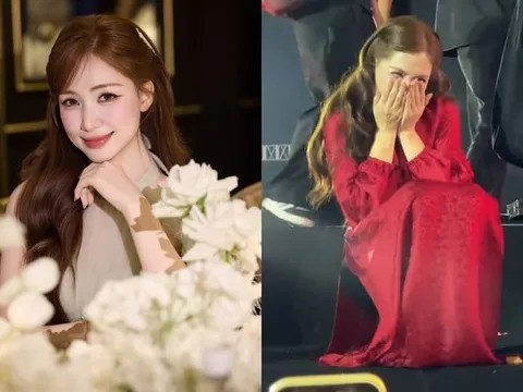 Khán giả phản ứng với khoảnh khắc Hòa Minzy ngồi xổm giao lưu trên sân khấu