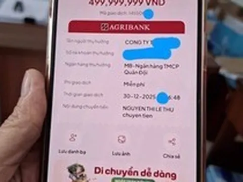 Phát sinh giao dịch chuyển khoản chứa nội dung hoặc ký tự sau, người dân cần trình báo công an ngay