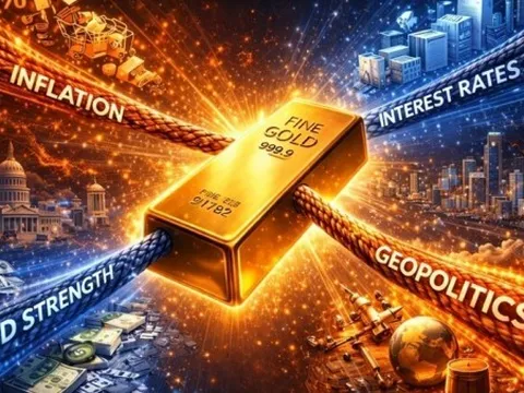Giá vàng hôm nay 15/5/2026 khó bứt phá, áp lực lạm phát quay trở lại mạnh mẽ, nền kinh tế Mỹ đang tiến gần kịch bản đình lạm?