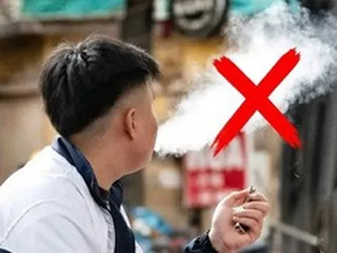 Từ hôm nay, hút thuốc lá điện tử bị phạt đến 5 triệu đồng