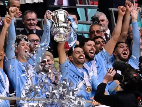 Tiền thưởng của Man City khi vô địch FA Cup