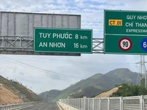 Dồn lực hoàn thành cao tốc Quy Nhơn-Chí Thạnh trước 19/5