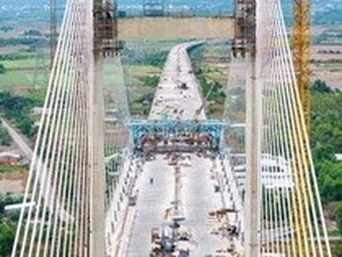 Cầu Phước Khánh sắp nối mạch toàn tuyến cao tốc Bến Lức- Long Thành