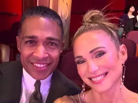 Cặp sao TJ Holmes và Amy Robach chính thức ấn định ngày cưới