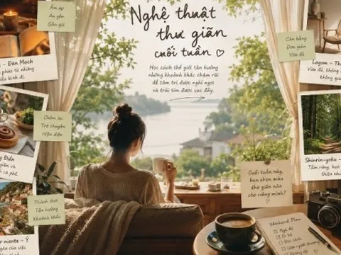 Cuối tuần 'sạc' năng lượng: Học cách thế giới tận hưởng nghệ thuật thư giãn