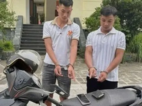 Bắt 2 kẻ đột nhập phòng trọ cướp điện thoại giữa đêm khuya