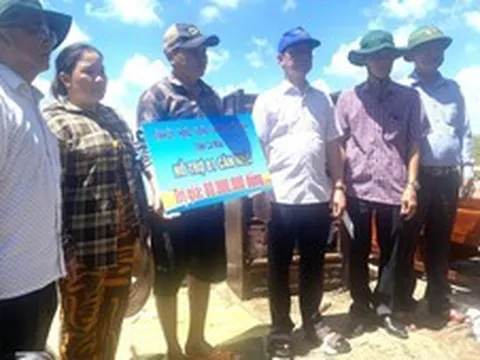 Cà Mau: Mưa giông, lốc xoáy làm hư hại 96 căn nhà