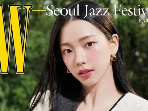 Karina (aespa) hóa 'nữ thần mùa hè' trên bìa tạp chí