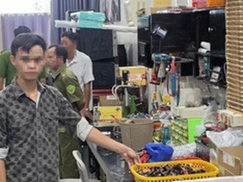 Phát hiện cơ sở sản xuất bộ kích điện, thu lợi hơn 722 triệu đồng