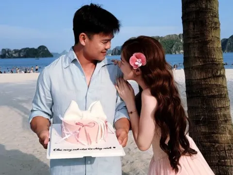 Chồng sắp cưới nói lời ngọt ngào dành cho Hòa Minzy nhân dịp sinh nhật