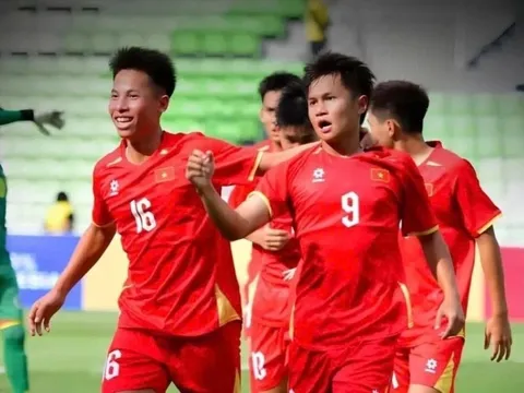 U19 Việt Nam thắng trận mở màn giải Đông Nam Á