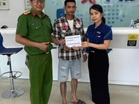 Người đàn ông lặn lội hơn 30km đường rừng, đến chi nhánh MB phối hợp xác minh giao dịch chuyển khoản 35,6 triệu đồng
