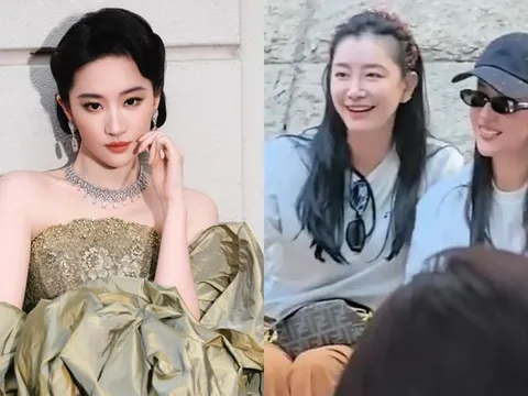 Lưu Diệc Phi được bắt gặp đi họp lớp, visual xinh đẹp ngập tràn khung hình