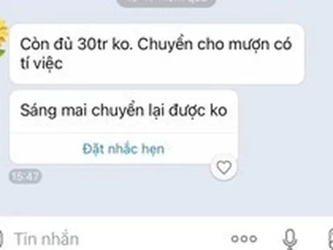 Công an cảnh báo: Người sử dụng Zalo cần đặc biệt lưu ý khi nhận được tin nhắn sau