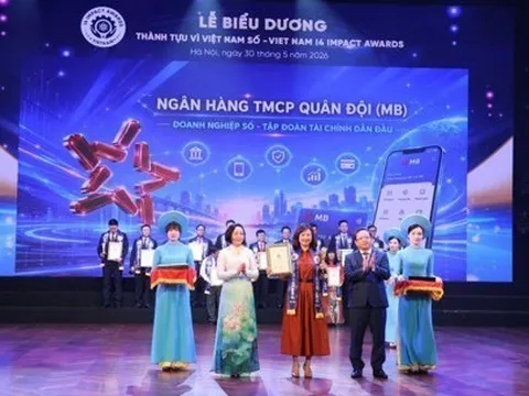 BIZ MBBANK được vinh danh tại Lễ biểu dương thành tựu tác động vì Việt Nam số 2026