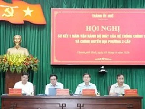 TP. Huế sơ kết 1 năm vận hành mô hình chính quyền địa phương 2 cấp