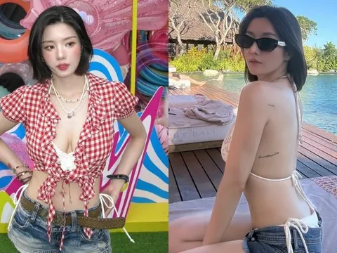 'Nữ thần Waterbomb' Kwon Eun Bi khoe body bốc lửa ở Bali