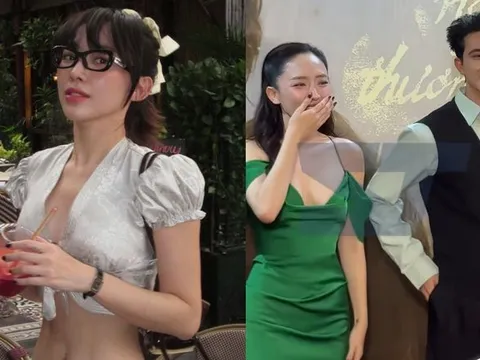 Tóc Tiên bị 'soi' có hành động lạ khi ở bên Trần Ngọc Vàng