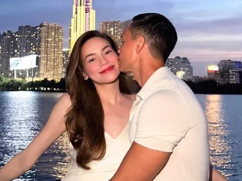 Khoảnh khắc lãng mạn của Hồ Ngọc Hà và Kim Lý sau 9 năm định mệnh