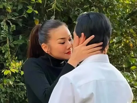 Thanh Hằng phản ứng sau cảnh hôn Lương Thế Thành