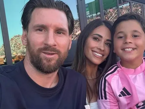Vẻ gợi cảm của vợ Messi