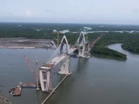 Cận cảnh cầu Phước An trước ngày hợp long