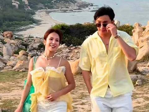Khoảnh khắc lãng mạn của Diệp Lâm Anh bên bạn trai kém 11 tuổi