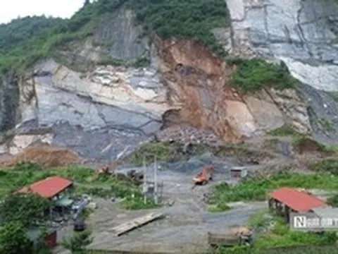 Vụ sập mỏ đá khiến 3 người chết: Xử lý nghiêm vi phạm trong hoạt động khai thác khoáng sản