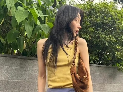Kim Min Ha gây chú ý với vóc dáng gầy đi thấy rõ sau khi giảm 9kg