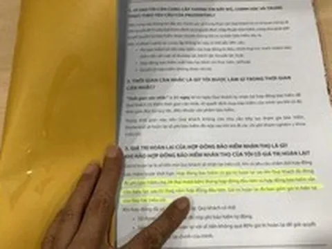 Người mua bảo hiểm nhân thọ có phải đóng phí liên tục đến năm 99 - 100 tuổi, nếu không hợp đồng sẽ mất hiệu lực?