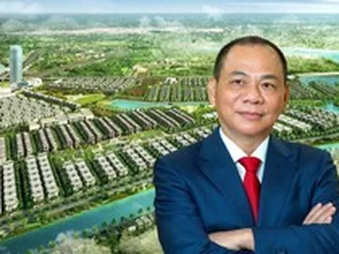 Trước khi tuyên bố dừng mở rộng quỹ đất tại Việt Nam, Vinhomes của tỷ phú Phạm Nhật Vượng đã công bố rót gần 20 tỷ USD vào một đại đô thị, đưa dự án thành “siêu công trình” lớn nhất lịch sử