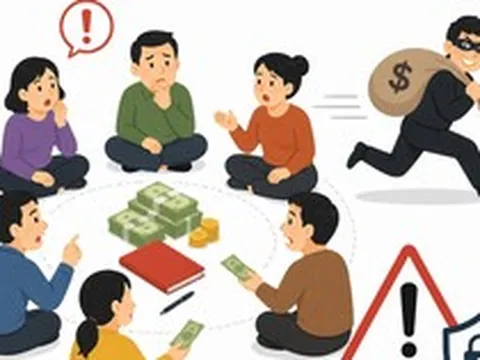 Cảnh giác rủi ro từ hoạt động “hụi, họ”