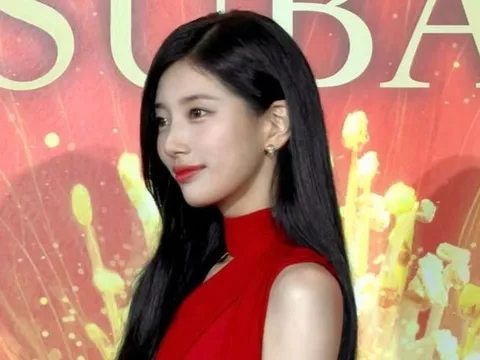 Suzy gây sốt tại Nhật Bản với váy đỏ rực rỡ, nhan sắc khiến fan 'tan chảy'