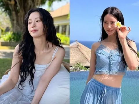 Nữ diễn viên Lim Ji Yeon gây chú ý với nhan sắc trong trẻo tại Bali