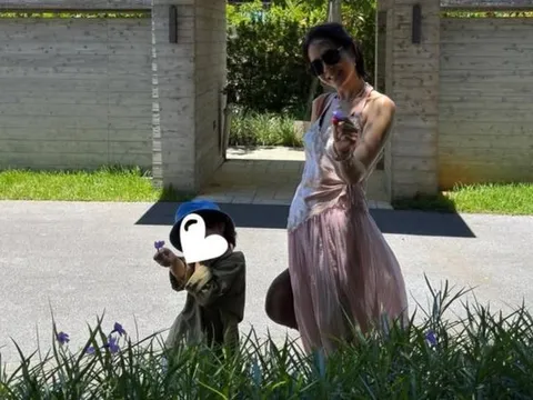 Son Ye Jin khoe khoảnh khắc hạnh phúc bên con trai