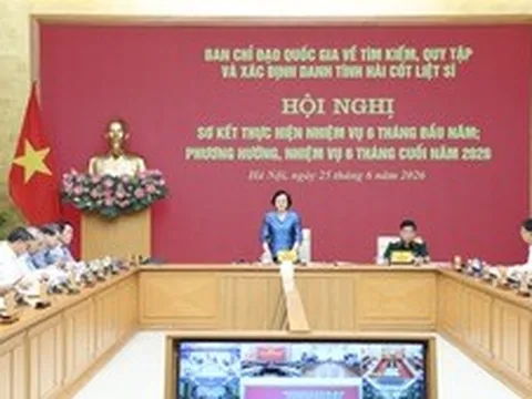 1.255 hài cốt liệt sĩ được tìm kiếm, quy tập trong hành trình tri ân