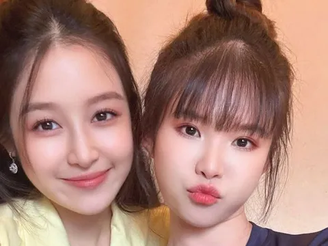 Khởi My trẻ trung tột độ, nhan sắc 'hack tuổi' bên cạnh sao nhí Bảo Ngọc