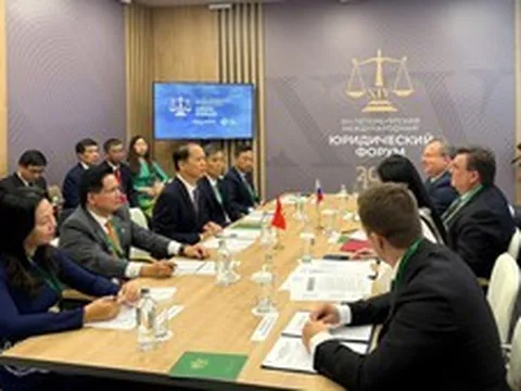 Thúc đẩy hợp tác pháp luật và tư pháp Việt Nam-Liên bang Nga