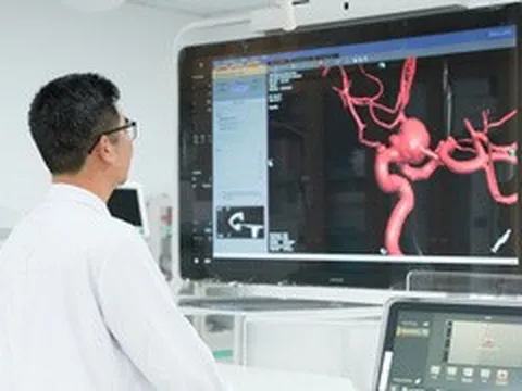 Cận cảnh 'mắt thần' phát hiện ung thư tại Bệnh viện Bạch Mai cơ sở 2