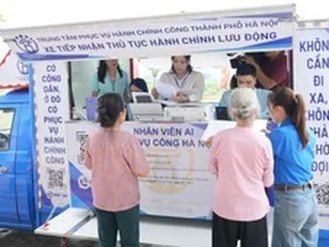 Triển khai mô hình “dịch vụ công lưu động”, tạo thuận lợi cho người già, người yếu thế