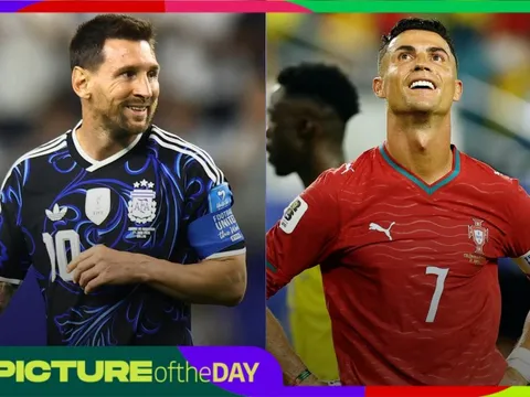 Hai thế giới trái ngược của Ronaldo và Messi