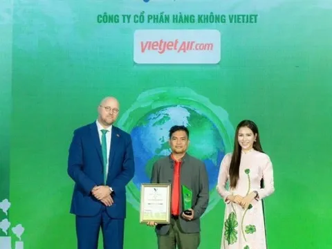 Vietjet liên tiếp hai năm được vinh danh trong Top Doanh nghiệp ESG Việt Nam Xanh