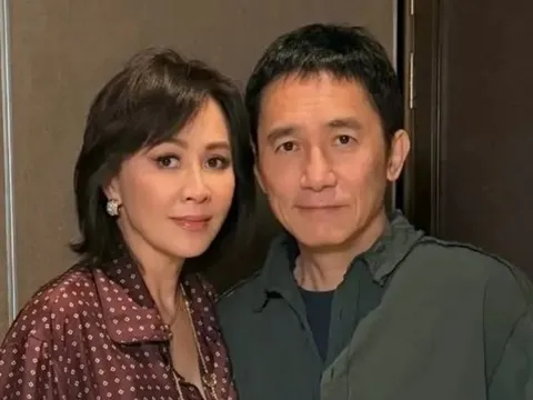 Lưu Gia Linh mừng sinh nhật Lương Triều Vỹ 64 tuổi