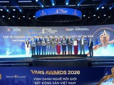 Newstarland ghi dấu ấn tại VARS Awards 2026, khẳng định vị thế tiên phong