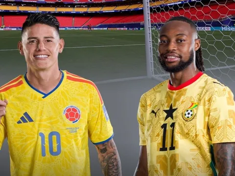 Diễn biến Colombia vs Ghana