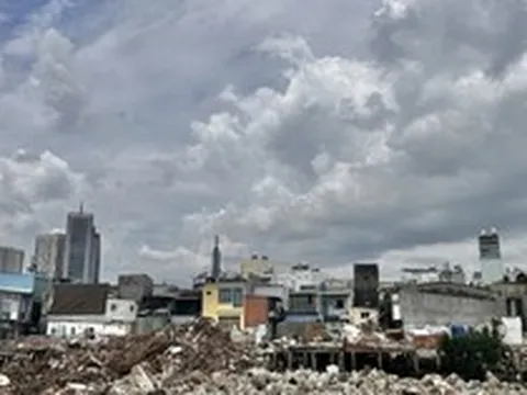 112 căn nhà trên đường Bùi Hữu Nghĩa đã được giải tỏa, lộ diện ‘cửa ngõ’ của đại dự án 17.000 tỷ đồng