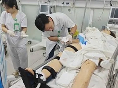 Thông tin mới nhất sức khỏe nạn nhân vụ lật xe khách trên cao tốc Hải Phòng