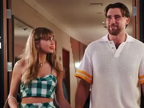 Lời thề nguyện của Taylor Swift khiến Travis Kelce bật khóc trong hôn lễ